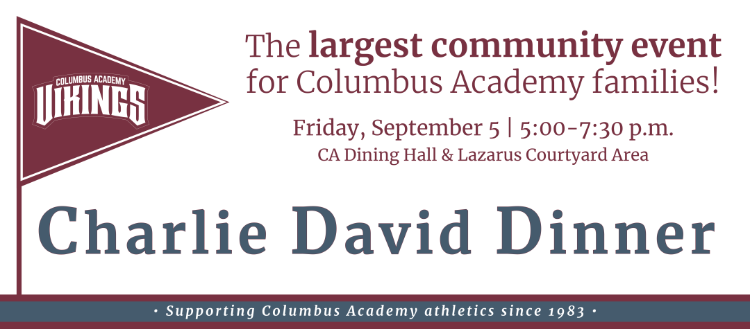 2025 Charlie David Dinner banner