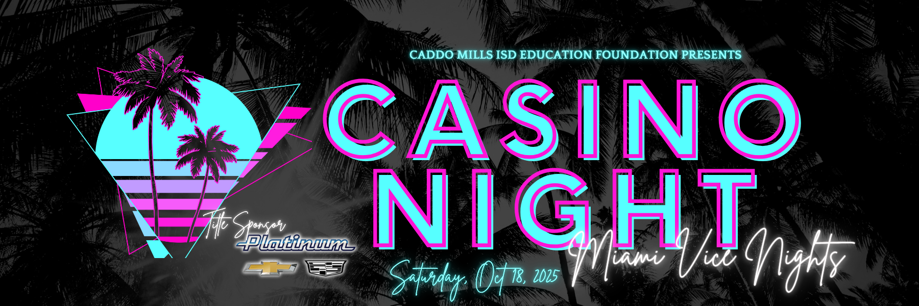 2025 Casino Night background