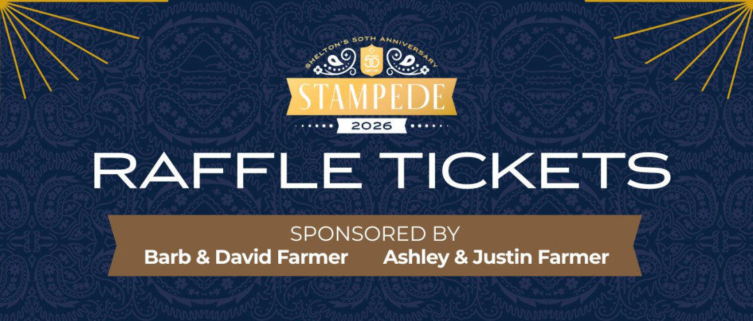 2026 Shelton Stampede banner