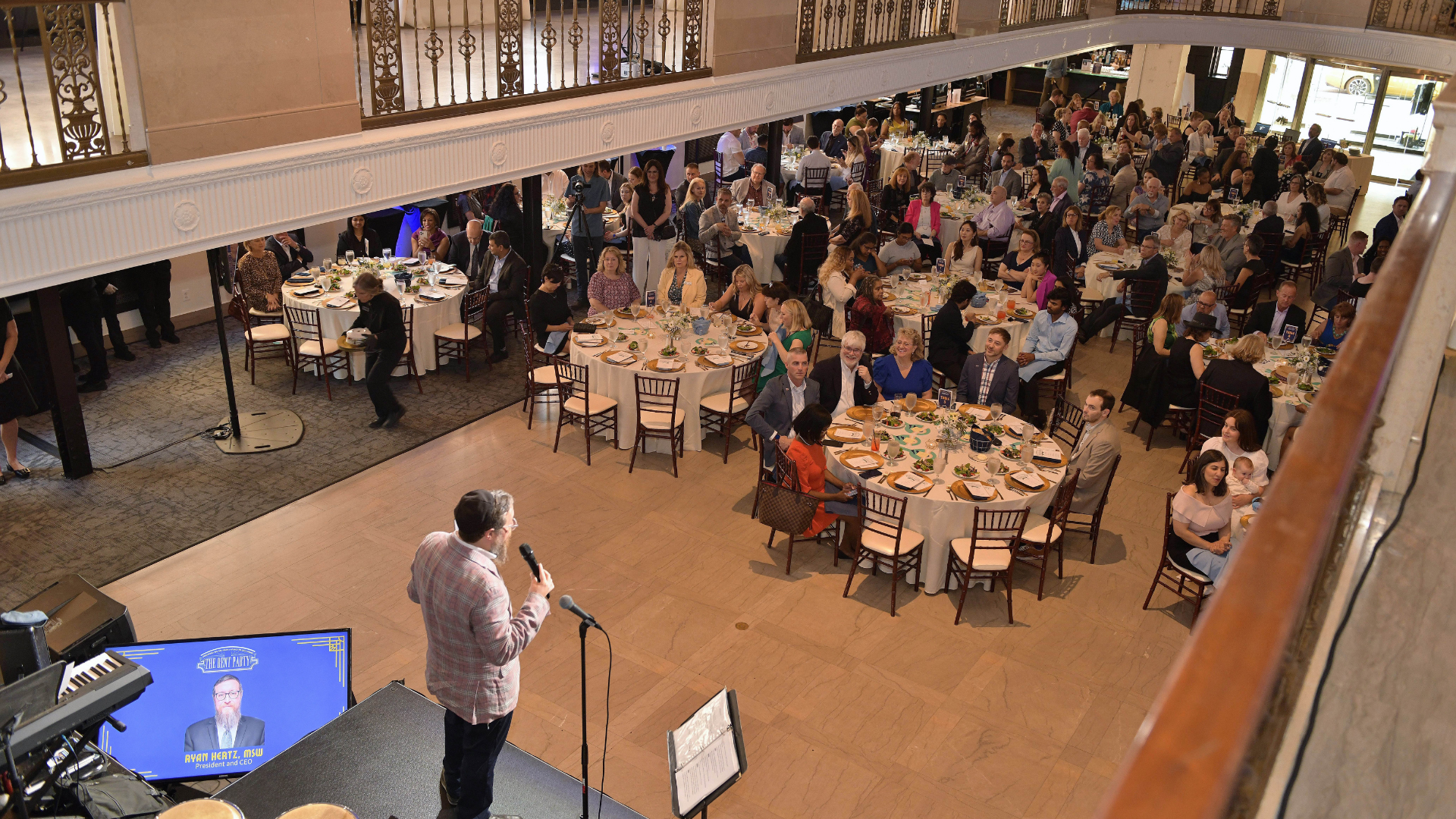 10th Annual Rent Party background