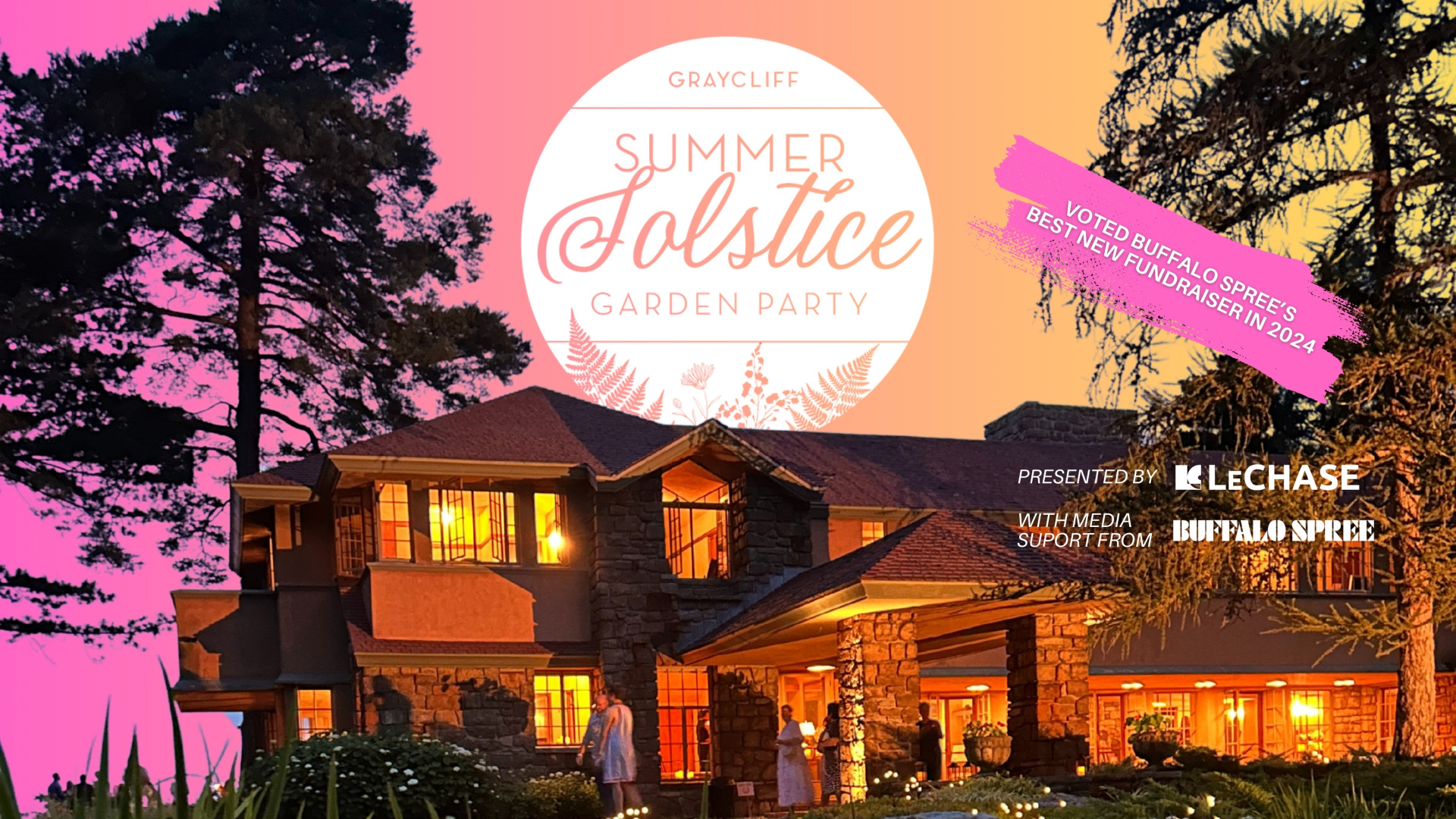 Third Annual Summer Solstice Garden Party logo