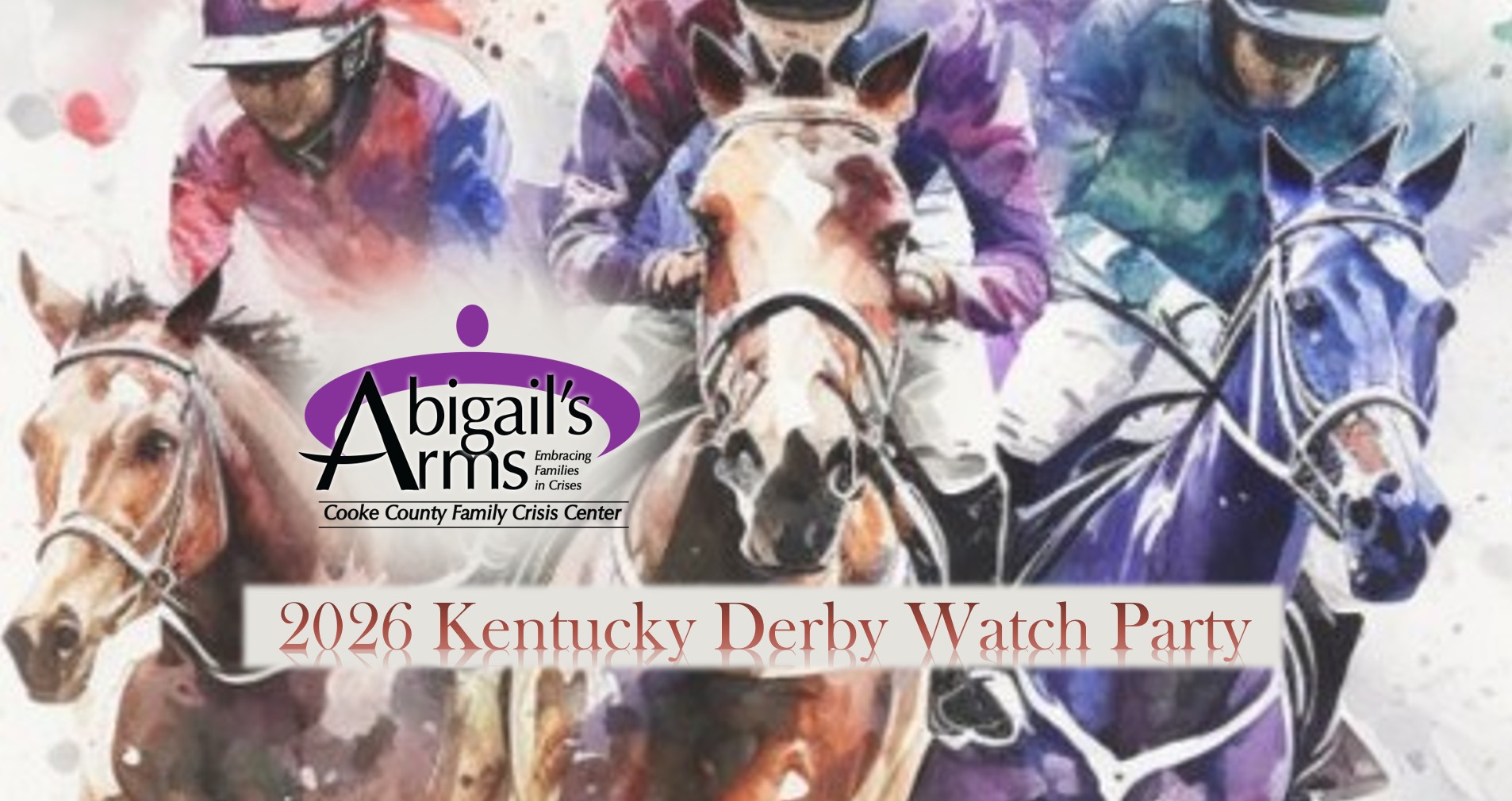 2026 Roses & Racehorses for HOPE background