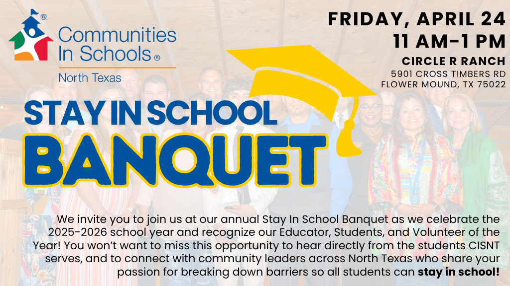 2026 Stay In School Banquet background