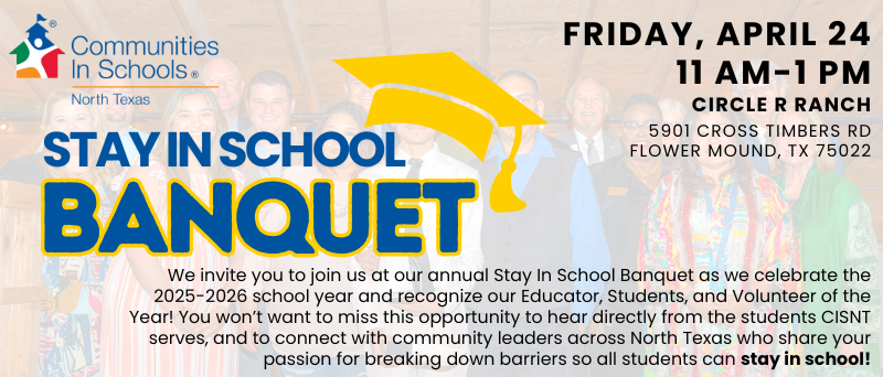 2026 Stay In School Banquet banner