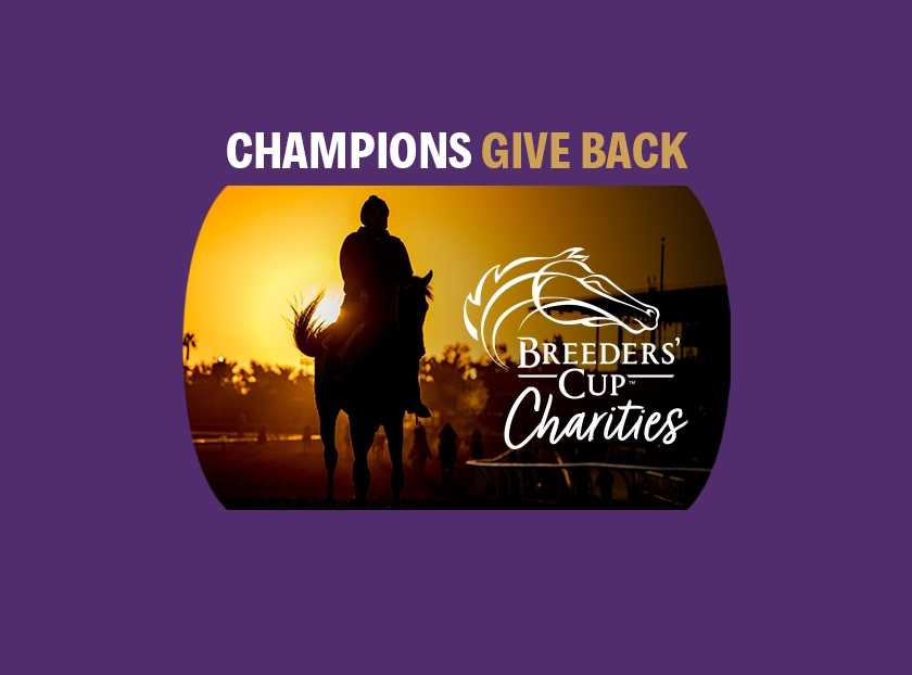 Breeders' Cup Charities background