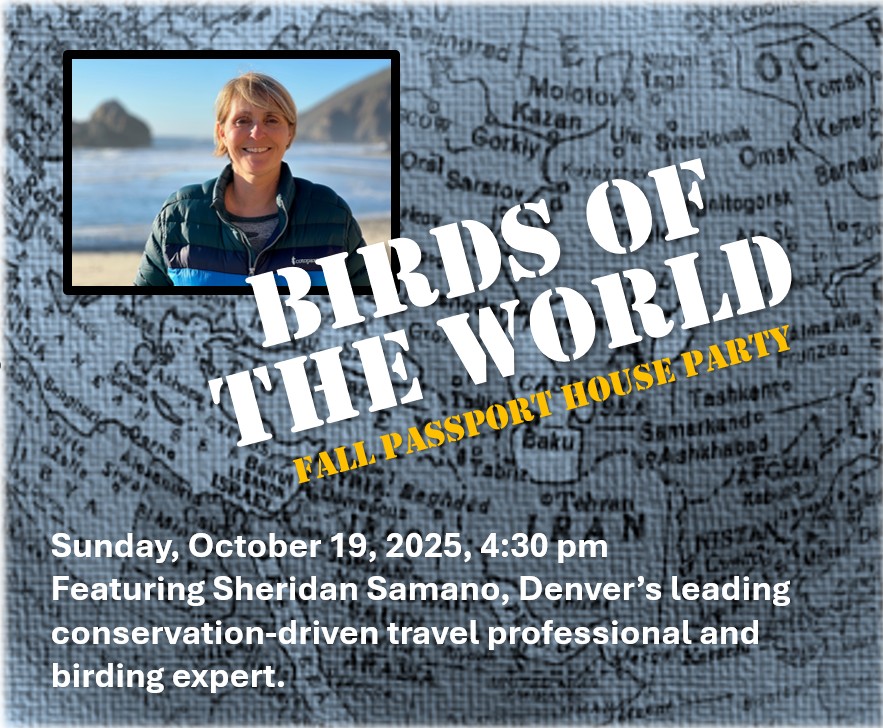 Passport House Party | Birds of the World background