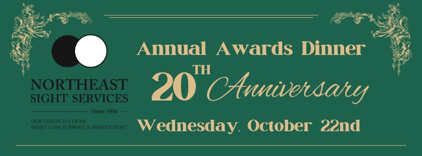 20th Anniversary Annual Awards Dinner and Auction banner