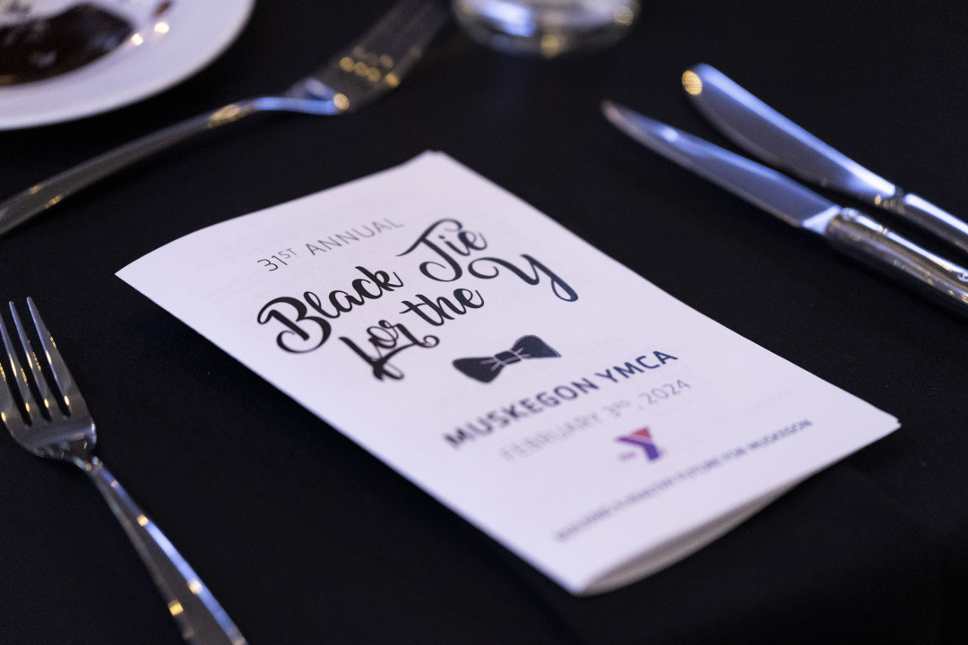 Black Tie for the Y banner