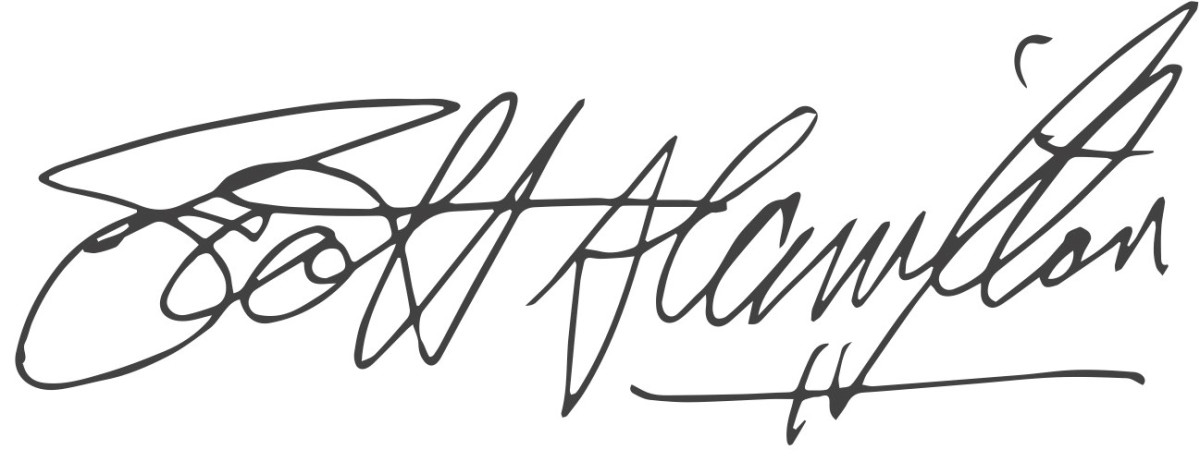 Scott Hamilton's signature
