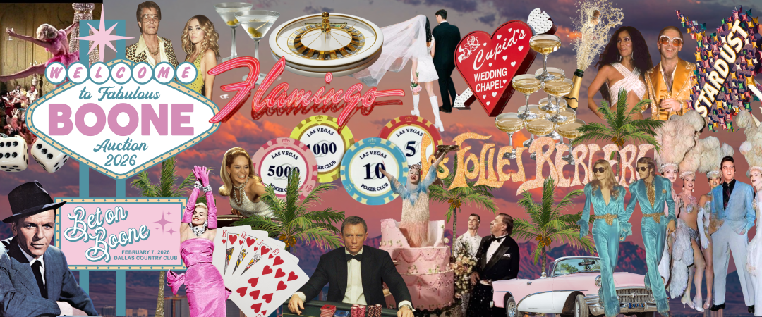 2026 Boone Elementary School Auction banner