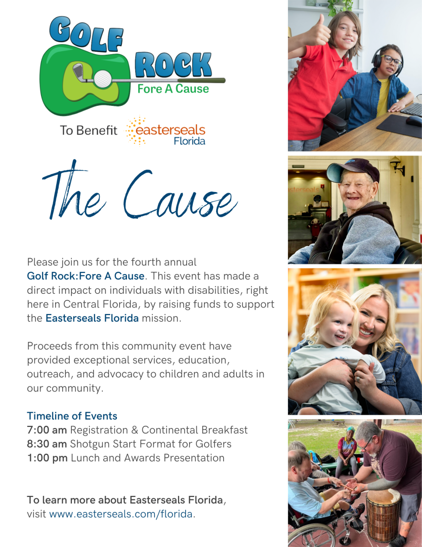 Golf Rock: Fore a Cause 2025 background