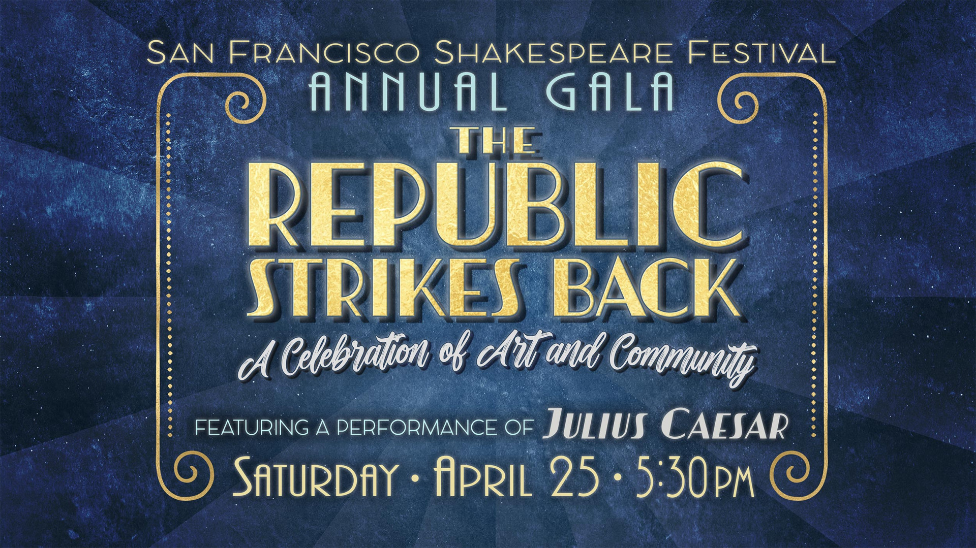 The Republic Strikes Back: A Celebration of Art & Community background