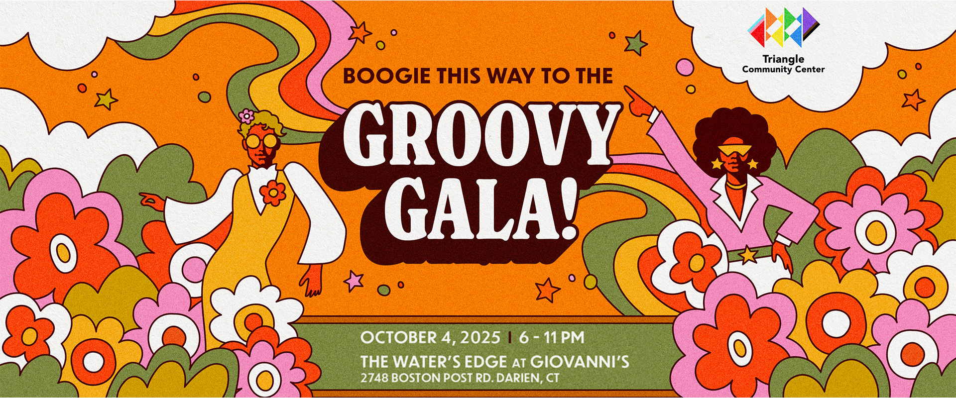 Groovy Gala 2025 background