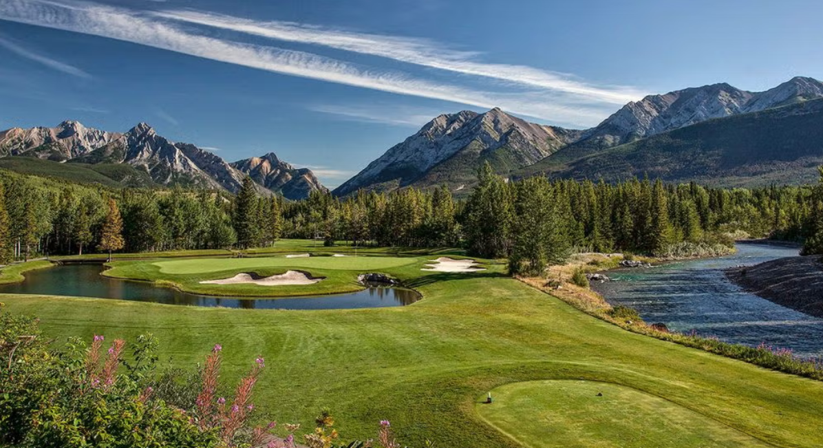 Golf With a Purpose Kananaskis background