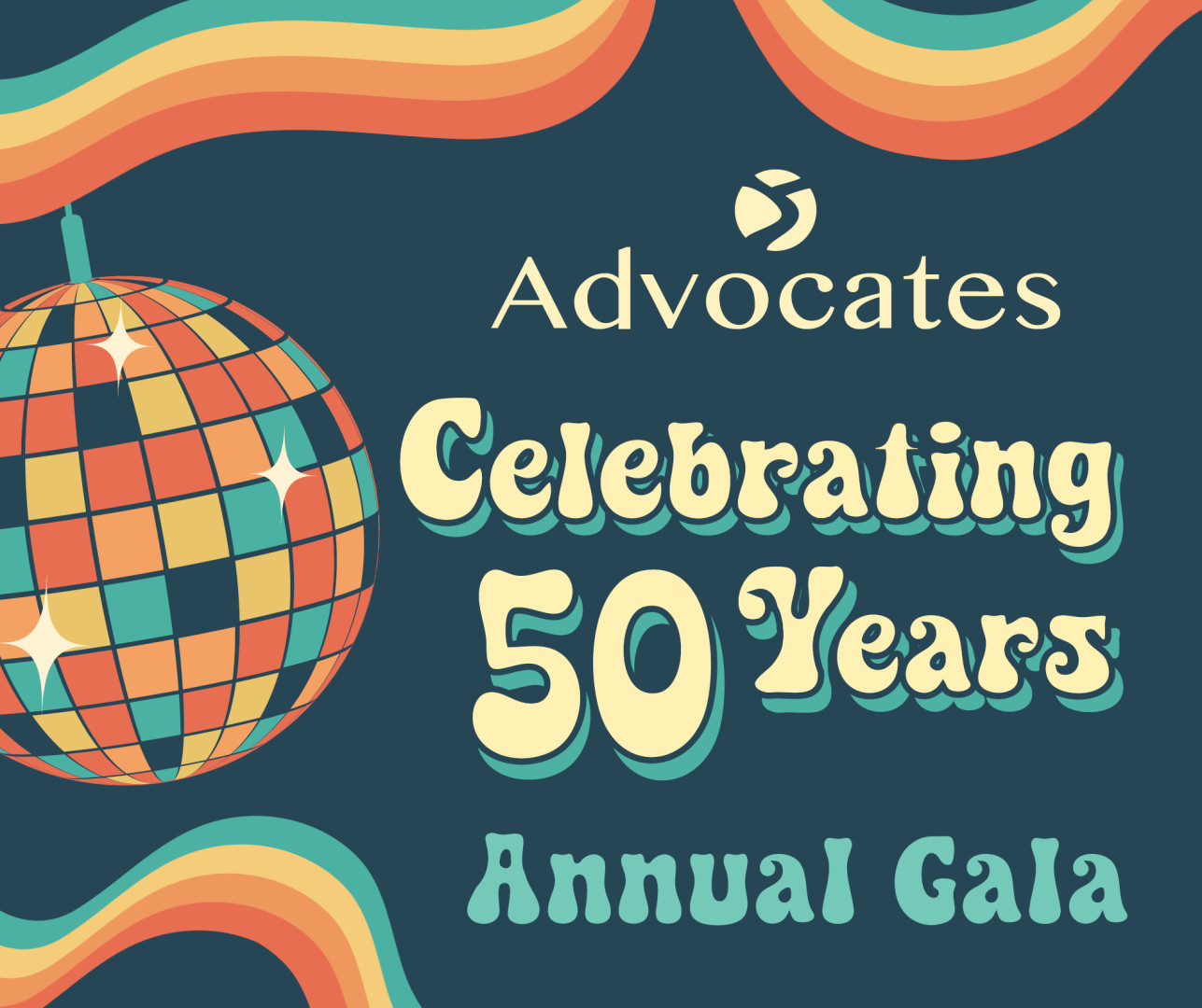 Advocates: Celebrating 50 Years background