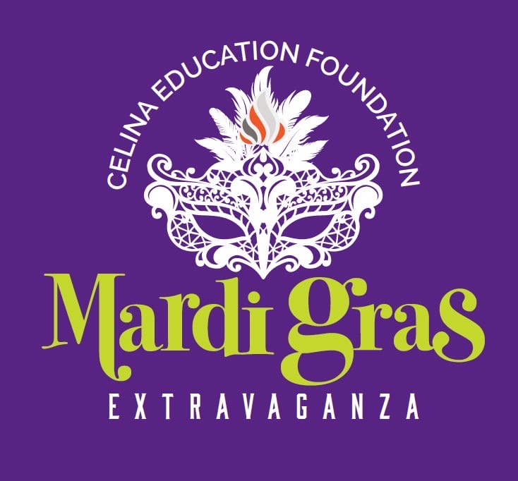 2026 Celina Education Foundation Mardi Gras Extravaganza  background