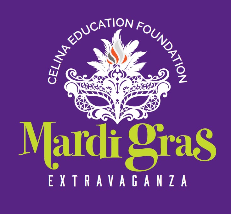 2026 Celina Education Foundation Mardi Gras Extravaganza  banner