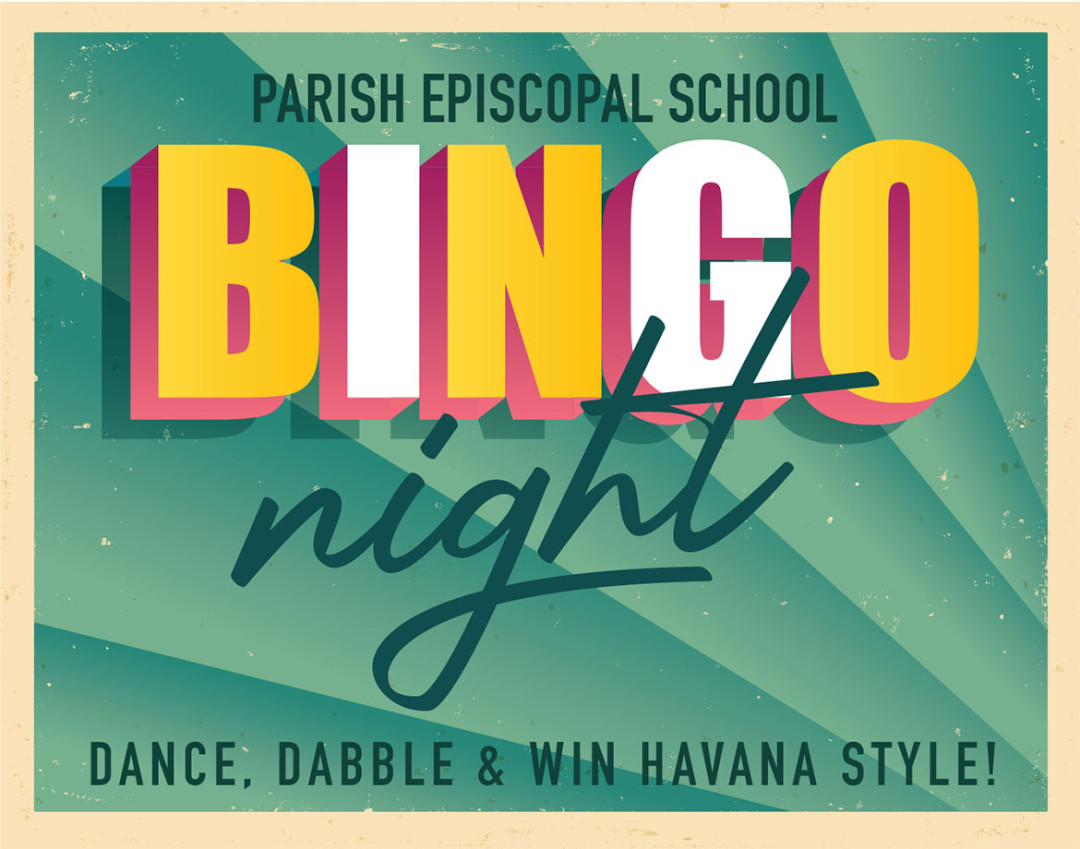 2026 Parish Episcopal School Gala banner