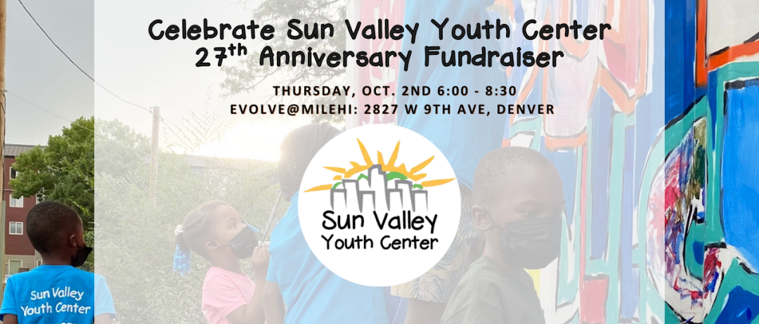 SVYC Anniversary Fundraiser banner