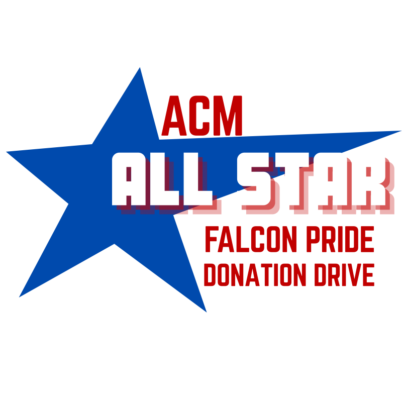 Falcon Pride Donation Drive 2025 logo