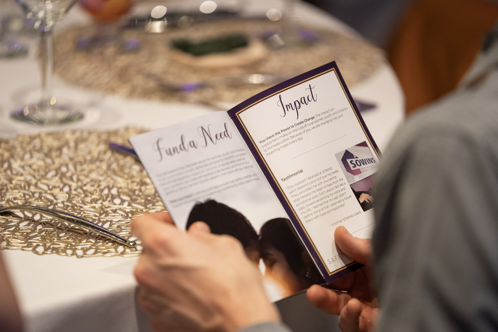 Inspiring Hope Gala background