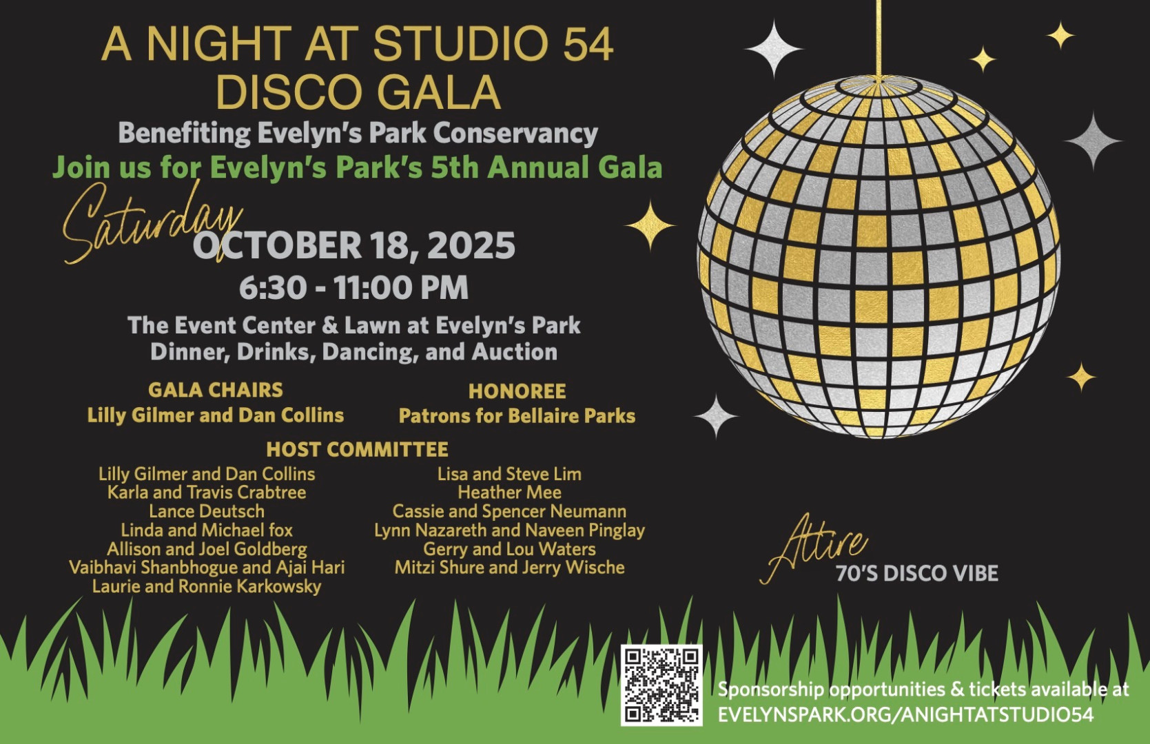 Studio 54 in the Park background