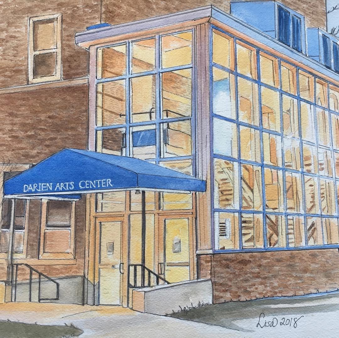 Darien Arts Center 50th Anniversary Celebration! background