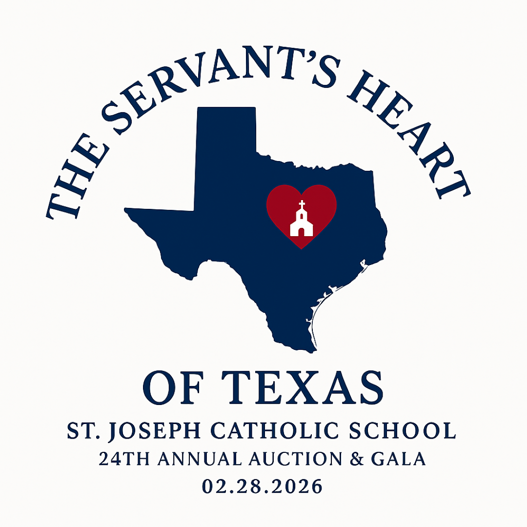 2026 St Joseph Catholic School Auction and Gala background