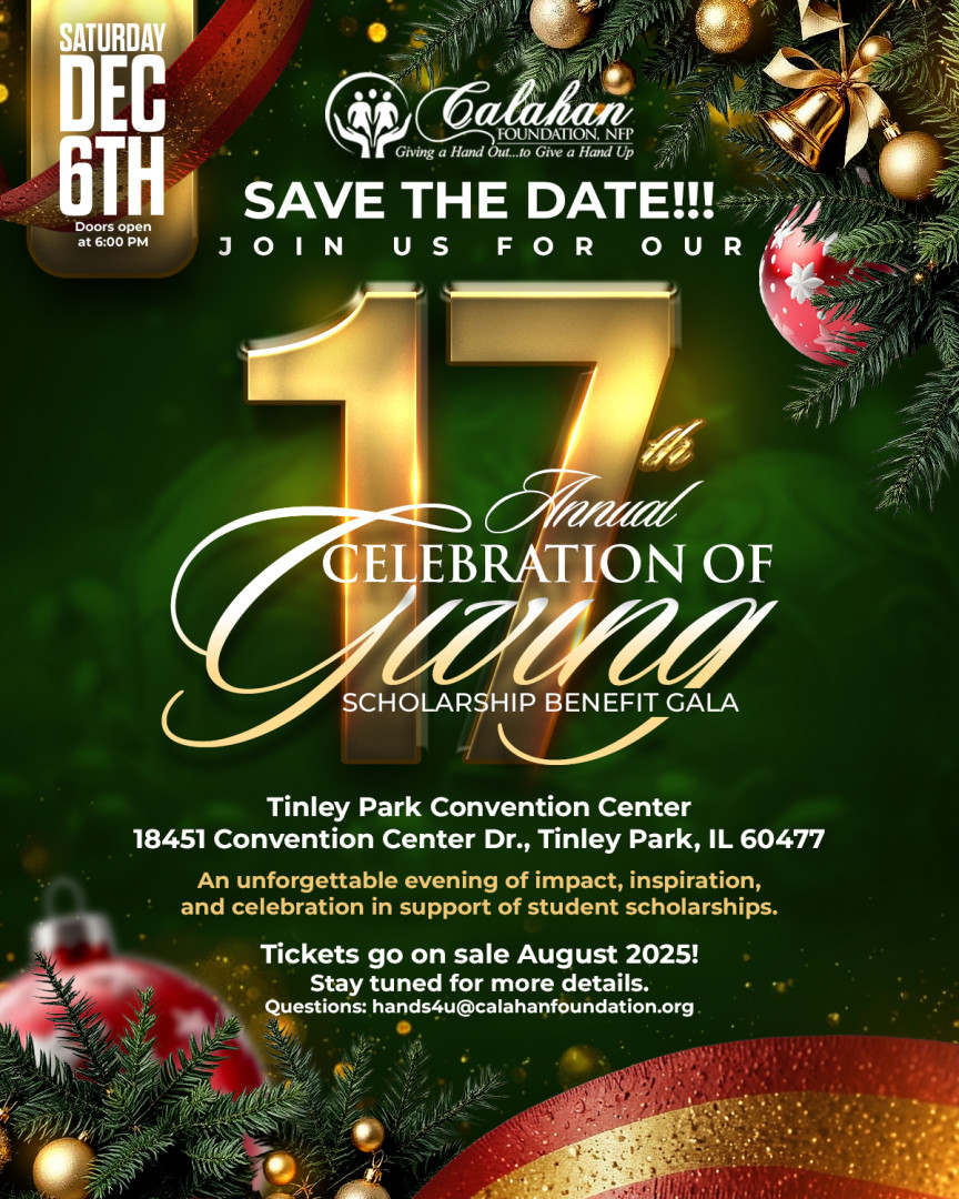 Celebration of Giving Scholarship Benefit Gala 2025 background