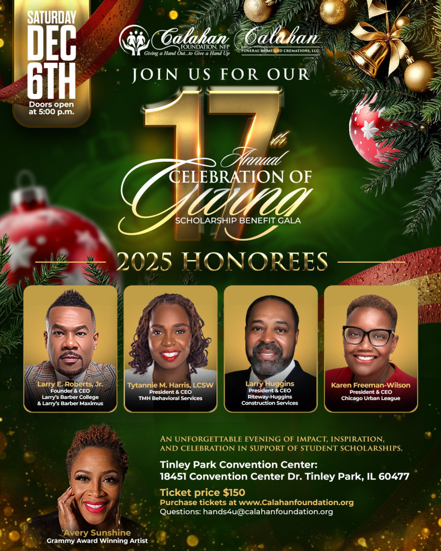 Celebration of Giving Scholarship Benefit Gala 2025 background