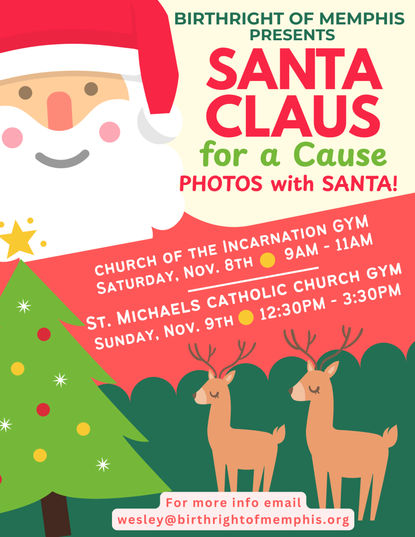 Santa Claus for a Cause background