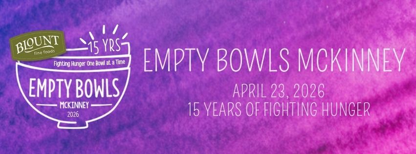 2026 Empty Bowls Workshop Tickets banner