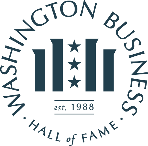 Logo: Washington Business Hall of Fame, established 1988