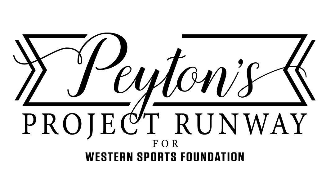 Peyton's Project Runway banner