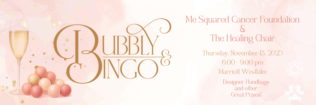 2025 Bubbly and Bingo banner