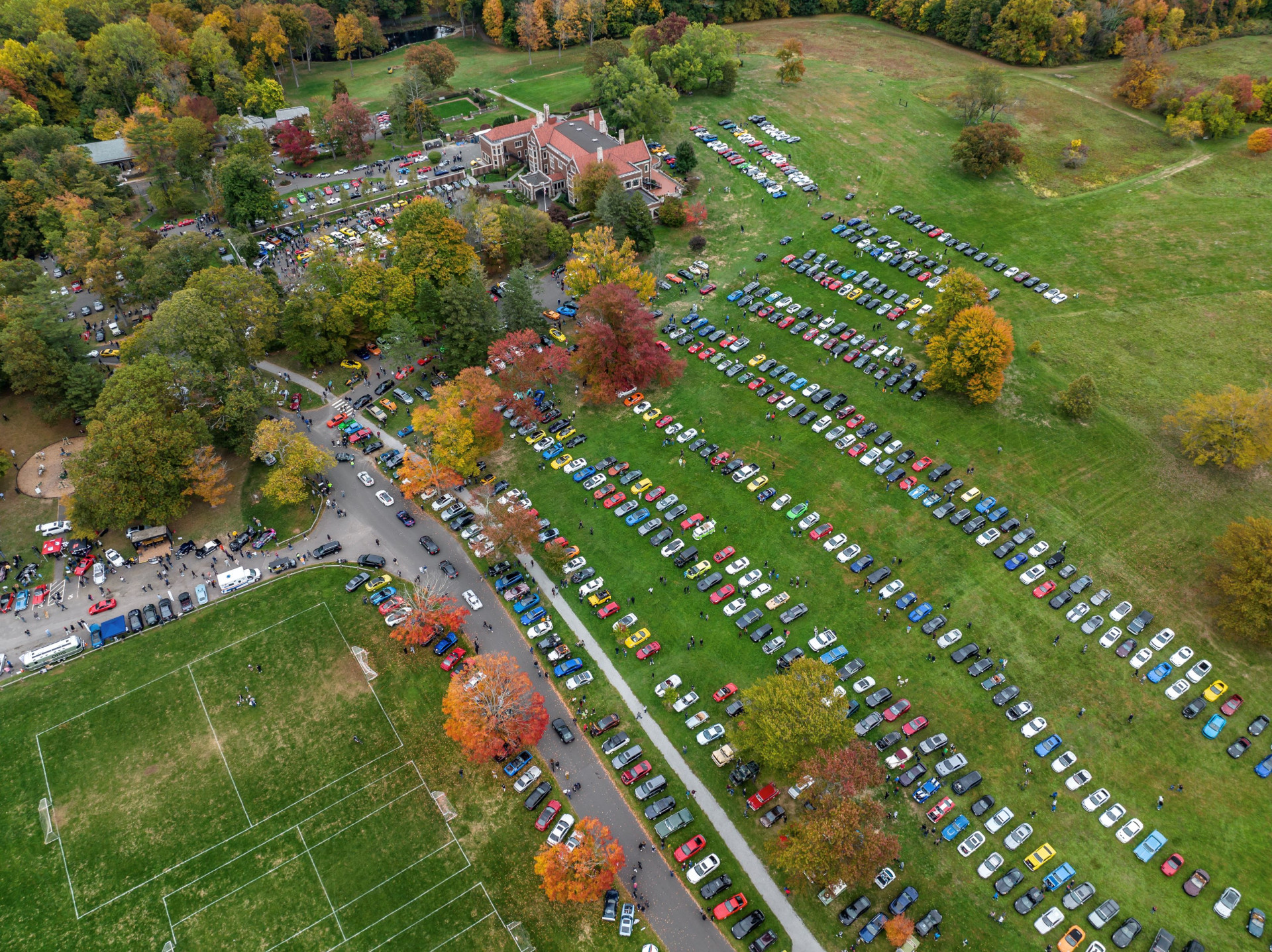 Caffeine and Carburetors October 2025 background