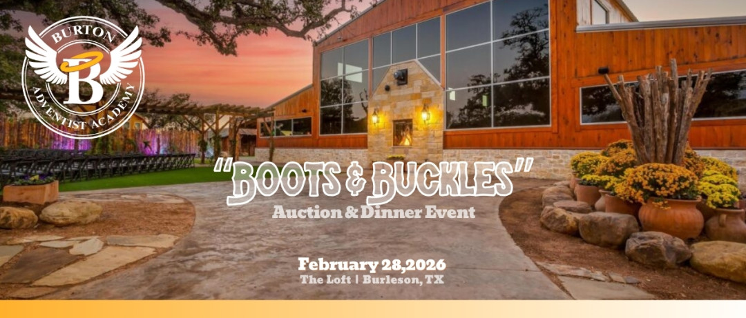 Boots & Buckles Auction & Dinner Event banner
