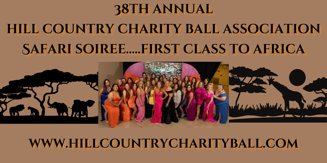 39th Annual Hill Country Charity Ball banner