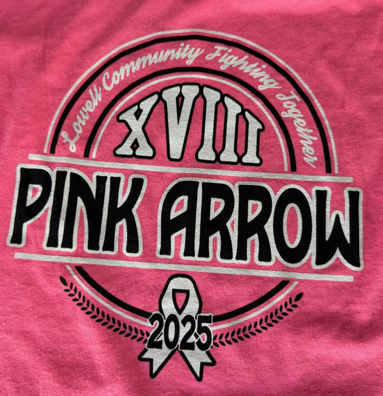 Lowell Pink Arrow 2025 logo