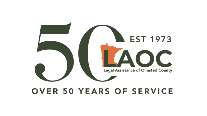 20th Annual Fundraiser for Legal Assistance of Olmsted County logo