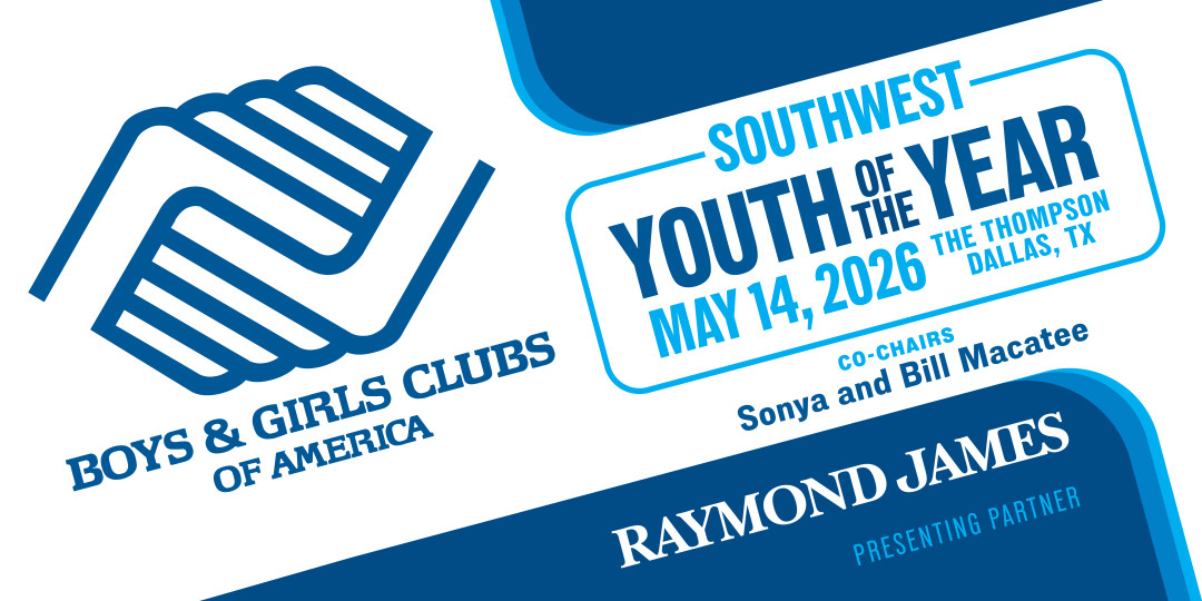 2026 BGCA Southwest Youth of the Year banner