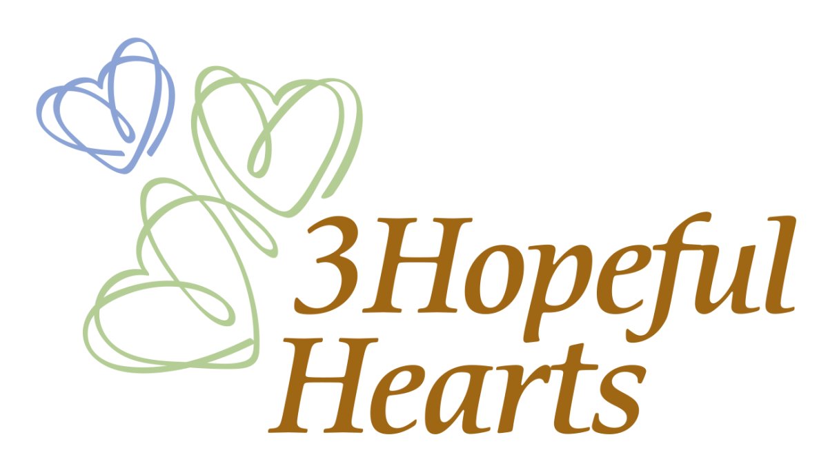 Logo: 3Hopeful Hearts