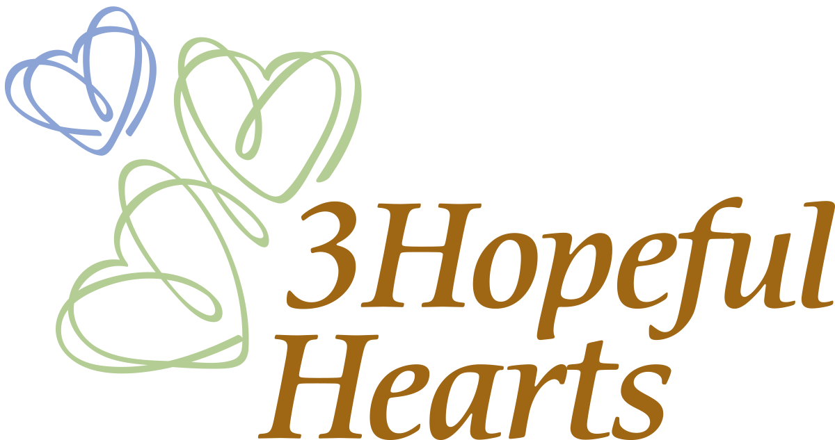 Logo: 3Hopeful Hearts