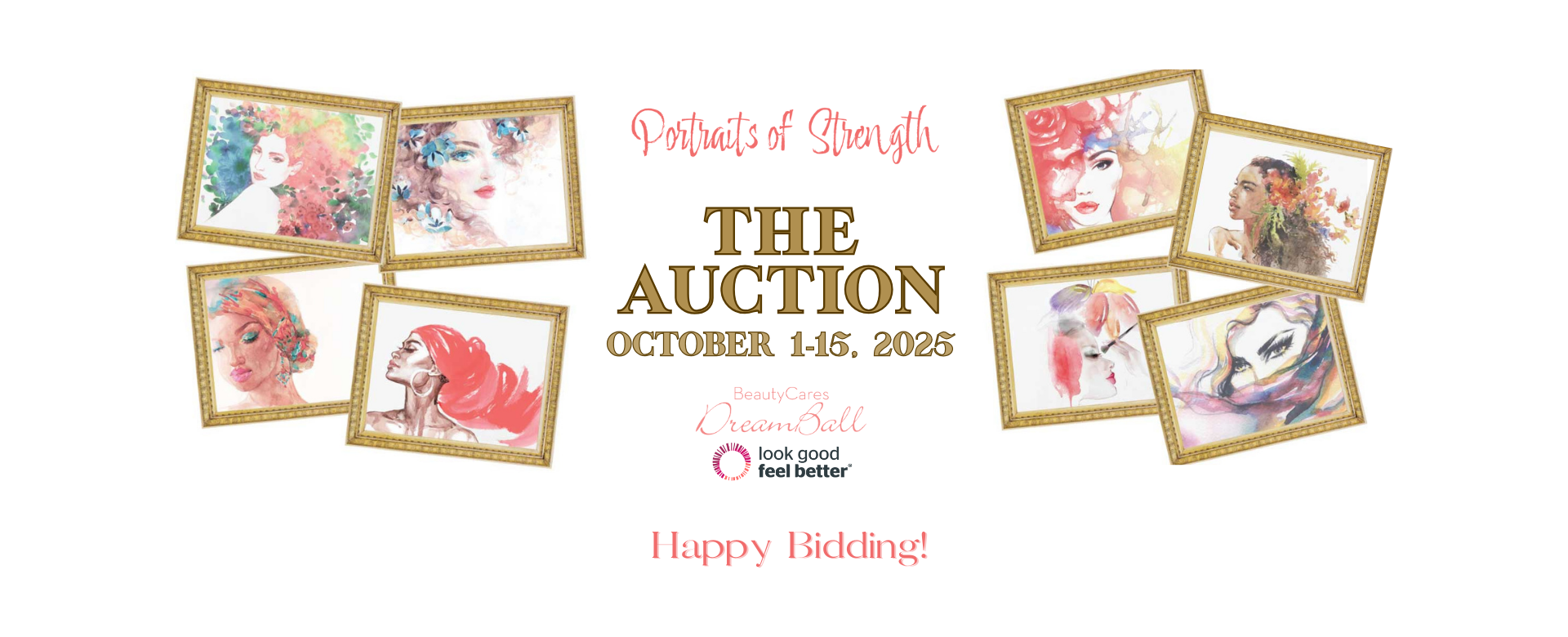 The BeautyCares DreamBall Auction logo