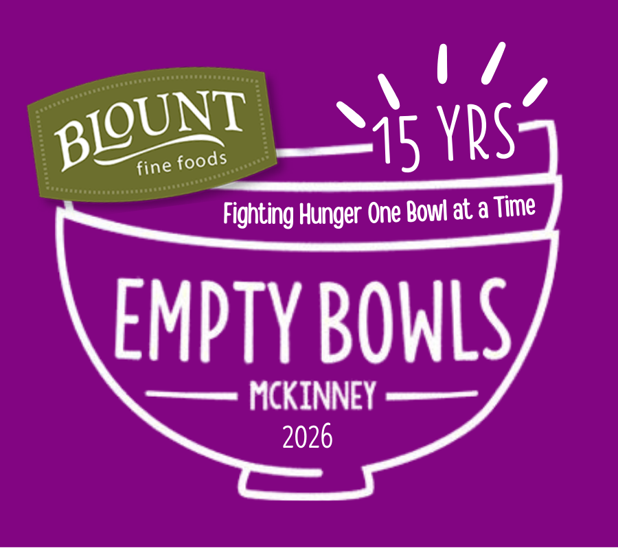 2026 Empty Bowls McKinney banner