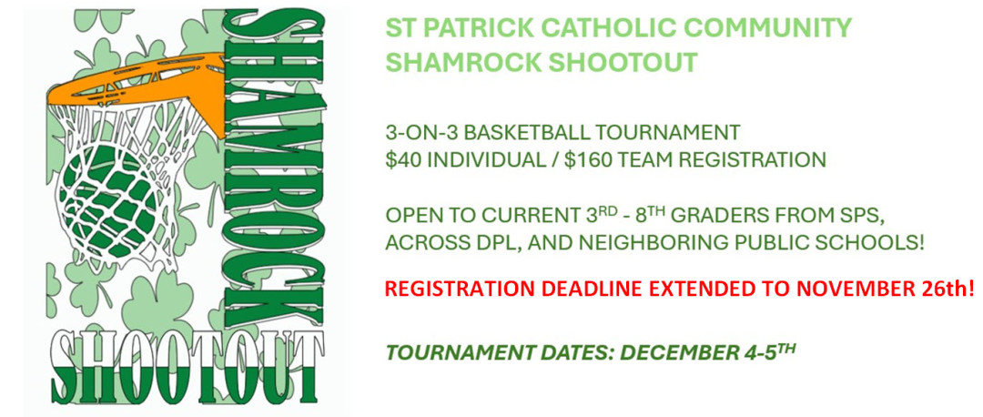 2025 SPS Shamrock Shootout banner