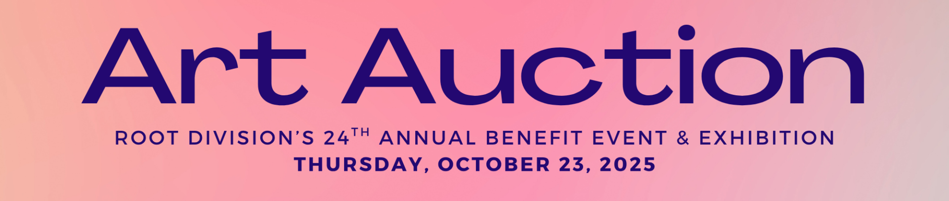 Root Division's Annual Art Auction background