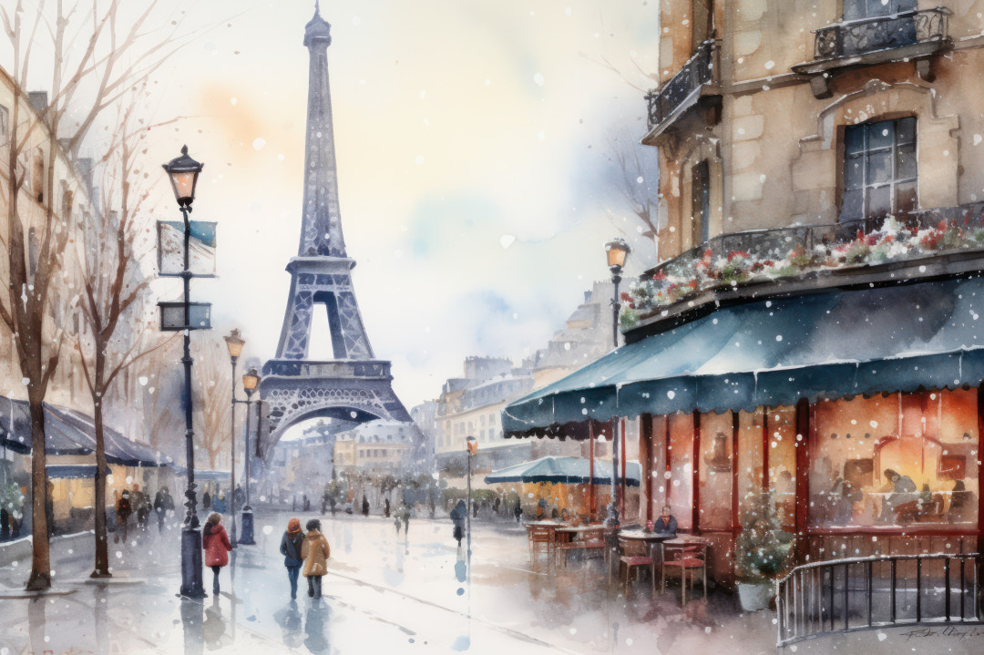 Soaring Sounds in a Sacred Space: A French Christmas banner