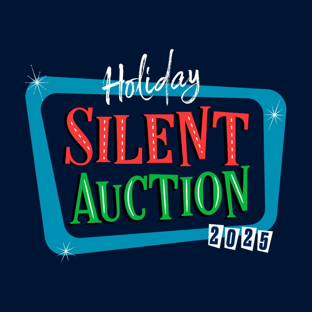 2025 Bay Street Theater Holiday Auction background