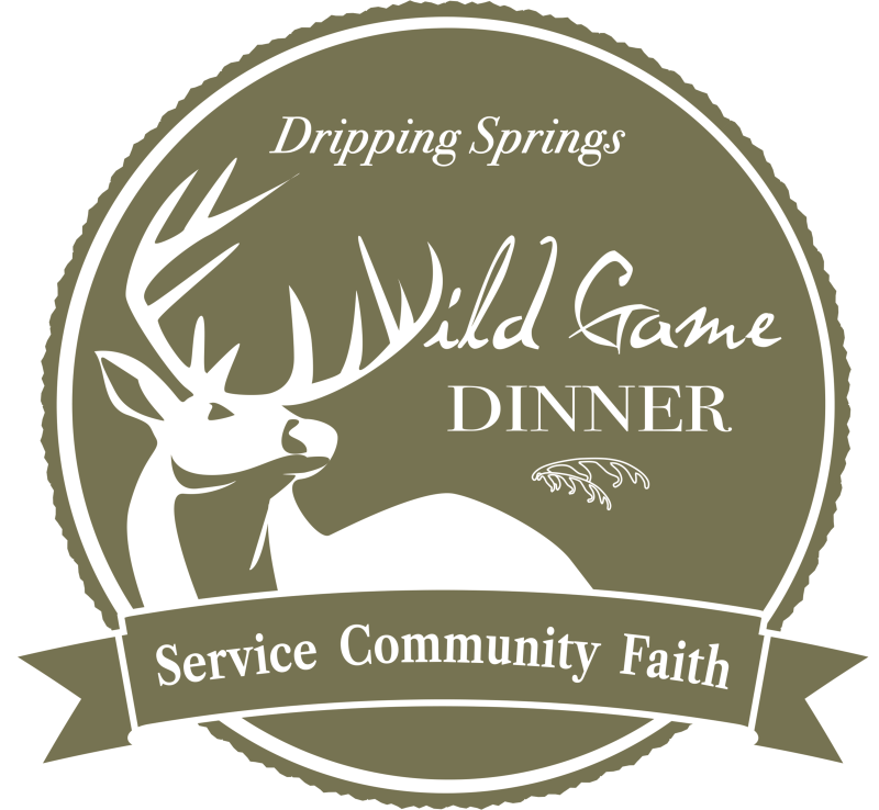 Dripping Springs Wild Game Dinner logo